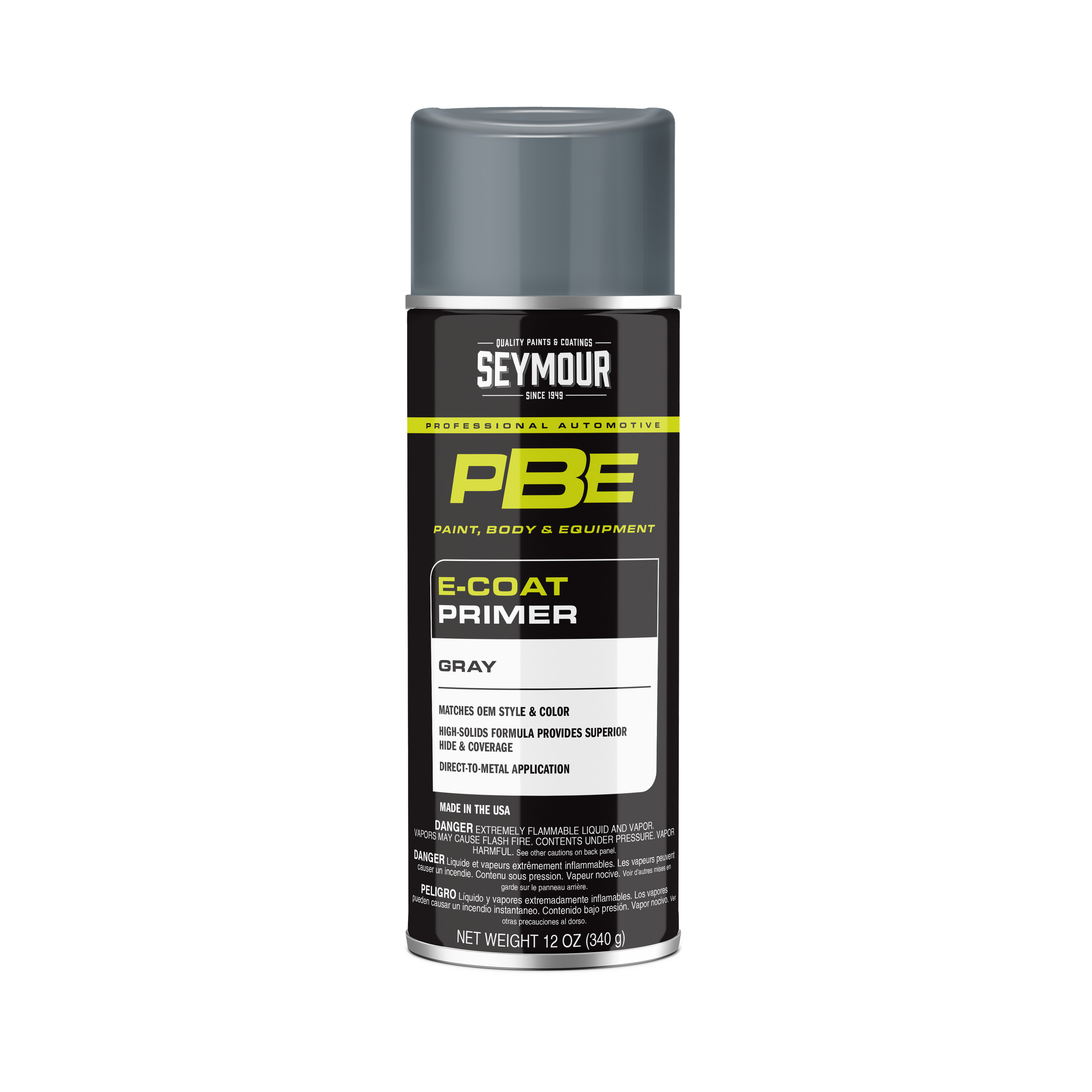 Seymour® PBE E-Coat Primer: Grey - Aerosol | Linkup Online