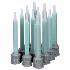 3M™ 38195 Static Mixing Nozzles: 50mL - 12/Bag