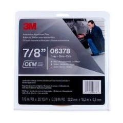 3M™ 06378 Automotive Attachment Tape: 22mm x 0.8mm x 18M