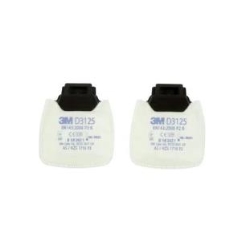 3M™ D3125 Secure Click™ Particulate Filter P2 - Pair