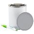 Amtrade Micro Drum White: 1L - Each
