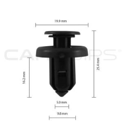 Carclips® CC10955 Honda Car Clip - Box of 10