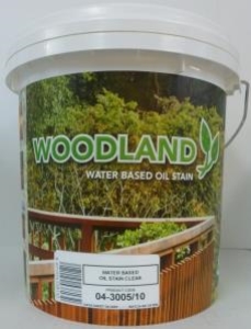 Cotec Woodland Waterbased Oil Stain: Clear - 10L