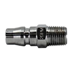 Hi Flow Air Fitting Quick Disconnect Connector + 1/4" Male