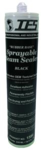 IES 1586 Sprayable Seam Sealer: Black - Cartridge