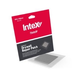Intex PlasterX Aluminium Drywall Repair Patch: 100mm x 100mm