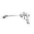 Anest-Iwata Extension Nozzle Gun: 1.8mm x 45 degree x 500mm