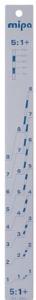 Mipa Metal Stirring / Mixing Stick: 7:1 / 5:1 / % - Each