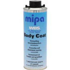 Mipa 256019 Water Based Stone Chip: Black - 1L