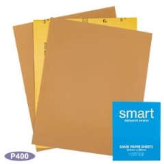 Smart B338 Dry Sand Sheets Gold 230mm x 280mm: P400 - Slv 50