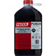 Pacer® Tyre Paint: Satin Black - 4L