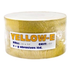 S+G Riken Yellow-E EWT Roll 115mm x 50M: P150