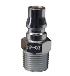 RUPES High Flow Tail Piece: Male 3/8" - Each