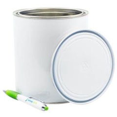 Amtrade Tin Can & Lid: 2L - Each