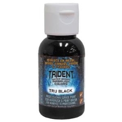 Trident Airbrush Solid Colour: T01 Tru Black - 250ml