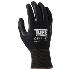 TUFF Black Grip Glove: Size 9/Large - Pair