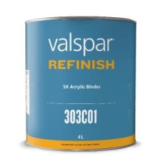 Valspar Refinish 303 1K Acrylic Binder - 4L