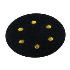 WellMade W2205V1 Vacuum Sanding Pad: 6" 6H - Each
