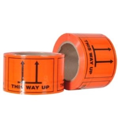 Pomona S4327 72mm x 100mm x 66M Labels: This Way Up - Roll