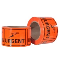 Pomona S4328 72mm x 100mm x 66M Labels: Urgent - Roll