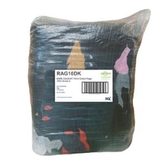 Pomona 100% Cotton A Grade Rags: Dark Colours - 10kg
