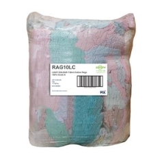 Pomona 100% Cotton A Grade Rags: Light Colours - 10kg