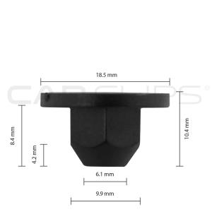 Carclips® CC10933 Audi/VW Car Clip - Bag of 25