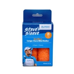 Almax Exofibre Large-Core Mini Roller: 115mm x 10mm - 2pk