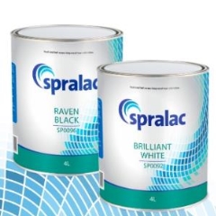 Spralac SP0092 Ready Mixed 2K Topcoat: Brilliant White - 4L