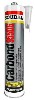 Soudal 955DG Windscreen Sealant: Black - 310mL Cartridge